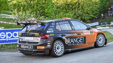 CIAR 2024, Rally Piemonte: Simone Campedelli (Skoda) | Foto AciSport