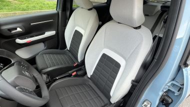 Citroen C3 1.2 Pure Tech: i sedili Advanced Comfort della citycar francese