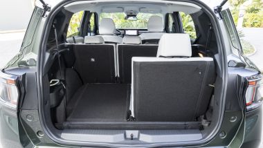 Citroen C3 Aircross 2024 7 posti, il bagagliaio