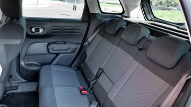 Citroen C3 Aircross: il divanetto posteriore