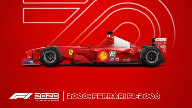 Codemasters F1 2020, c'è anche la Ferrari F1-2000 di Michael Schumacher