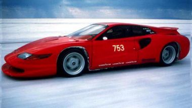 Colani Ferrari Testa d'Oro alla Bonneville Speed Week 1991