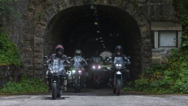 Comparativa crossover sportive ''medie'': il faro Yamaha è il migliore per ampiezza e profondità del fascio