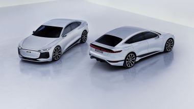 Concept Audi A6 e-tron: berlina coupé elettrica