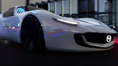 Concept Mazda Vision, i fari a LED sono a scomparsa
