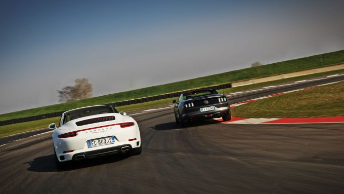 Ford mustang vs porsche 911 #3