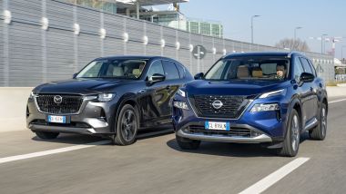 Confronto tra SUV giapponesi: Mazda CX-60 contro Nissan X-Trail