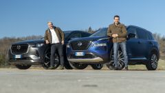 Video prova: sfida tra Mazda CX-60 plug-in e Nissan X-Trail e-Power