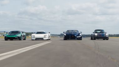Contest hypercar: i boss si scambiano le auto per il video di Top Gear