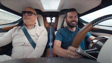 Contest hypercar: Mate Rimac al volante con Christian von Koenigsegg