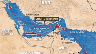 Crisi Medio Oriente: lo Stretto di Hormuz parzialmente bloccato riduce il transito delle navi