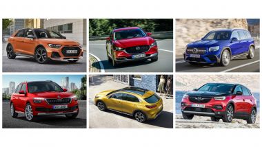 Crossover e SUV 2019: Mazda CX-30, Kia Xceed, Skoda Kamiq, Audi A1 Citycarver, Mercedes GLB, Opel Grandland X Hybrid4