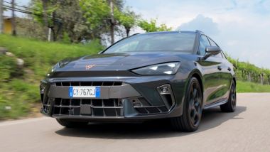 Cupra Leon Sportstourer e-Hybrid: tra le curve, grande agilità