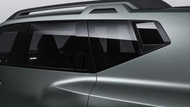 Dacia Bigster Concept, dettaglio del finestrino