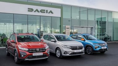 Dacia, come cambia il look dei concessionari
