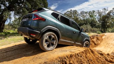 Dacia Duster elettrica verrà allestita sulla piattaforma CMF-BEV (qui la TCe 130 4x4)