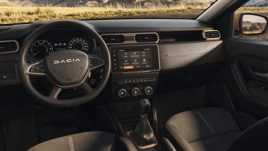 Dacia Extreme, gli interni della Duster