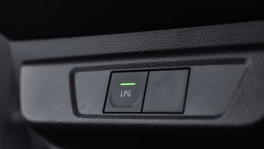 Dacia Jogger GPL: il commutatore