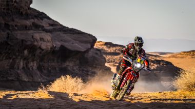 Dakar 2020, tappa 5: Ricky Brabec (Honda) [Foto: ASO]