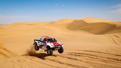 Dakar auto 2022, tappa 9: vince De Villiers, Al-Attiyah in fuga