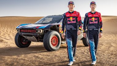 Dakar 2025: Ekstrom e il navigatore Bergvist (Ford)