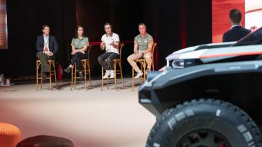 Dakar 2025, presentazine Dacia Sandriders con Sebastian Loeb, Milano 2024