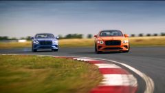 Lia Block e Damon Hill di traverso sulla Bentley: il video