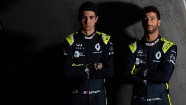 Daniel Ricciardo ed Esteban Ocon sono i piloti Renault F1 per il 2020