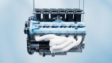 De Tomaso P900: cilindrata di 7,0 litri per 900 CV a 9.500 giri circa