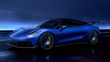 Denza Z: per la sportiva tre motori elettrici e potenza di circa 965 CV