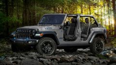 A Detroit 2022 Jeep Wrangler Willys 4xe: non in vendita in Italia