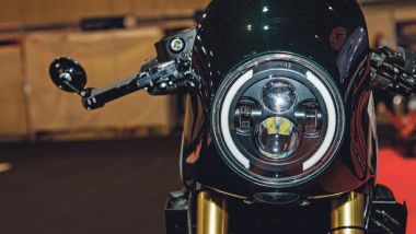 Dot Motorcycle: dettaglio del fato anteriore