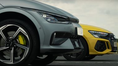 Drag race Kia EV6 GT vs Audi RS3 Sportback: scontro fra due filosofie di mobilità