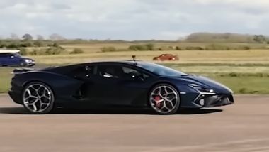 Drag Race: la Lamborghini Revuelto