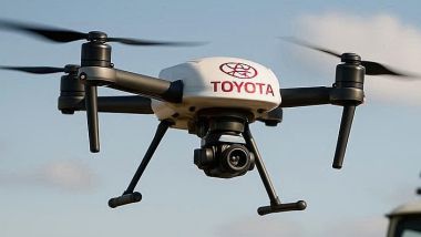 Droni Toyota? Chissà, un giorno (immagine generata dall'AI