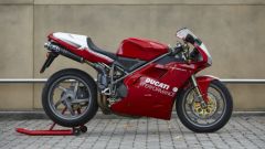 Ducati 996 SPS all'asta da Sotheby's con solo 154 km 