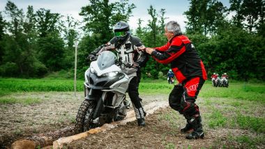 Ducati DRE Enduro 2017, l'anima del corso è Beppe Gualini