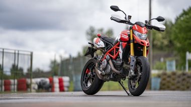 Ducati Hypermotard 950 SP 3/4 anteriore