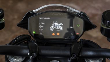 Ducati Monster 2021: il display tft
