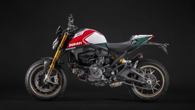 Ducati Monster 30° Anniversario: tante novità sul fronte ciclistica