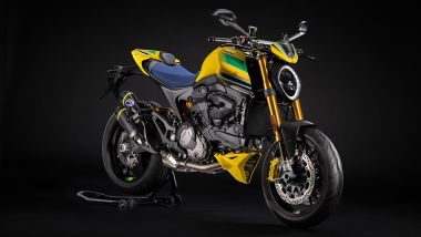 Ducati Monster Senna, la serie limitata