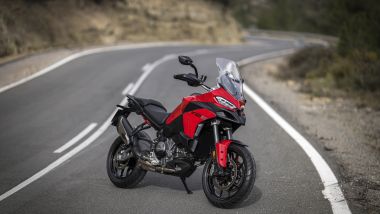 Ducati Multistrada V2, il rosso non poteva mancare