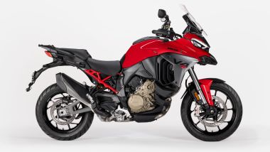 Ducati Multistrada V4 2025: vista laterale