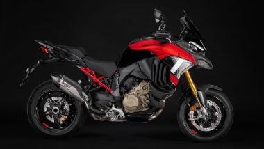 Ducati Multistrada V4 Pikes Peak 2025: vista laterale