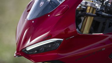 Ducati Panigale V2 2025: dettaglio del frontale