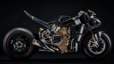Ducati Panigale V4 Superleggera: vista laterale