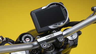 Ducati Scrambler Icon 2023: il nuovo display TFT da 4,3''