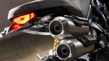 Ducati Scrampler 1100 Sport Pro: dettaglio posteriore