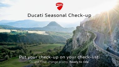 Ducati Seasonal Check Up: i ricambi originali scontati del 20%