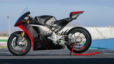 Ducati V21L: la moto elettrica da corsa c'entra qualcosa con la V20E?